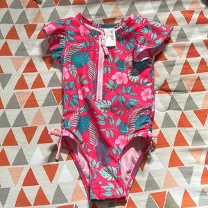 Cat and Jack 2T swim suit with snaps!